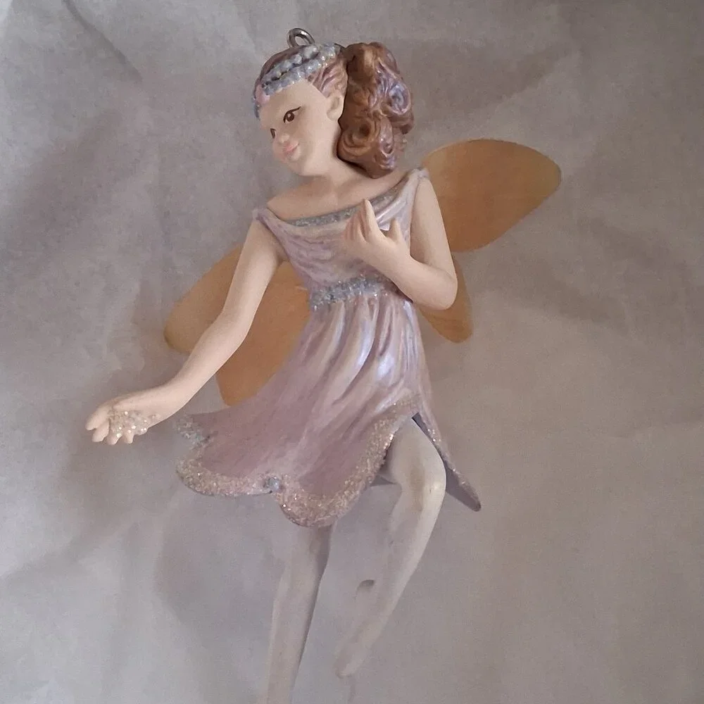 🧚‍♀️ 2001 Hallmark Frostlight Faerie “Brilliana” Keepsake Ornament 💖❄️